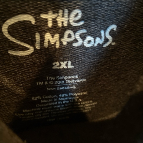 Universal Studios The Simpsons Homer Doh! Adult Hoodie, 2XL - Picture 4 of 9